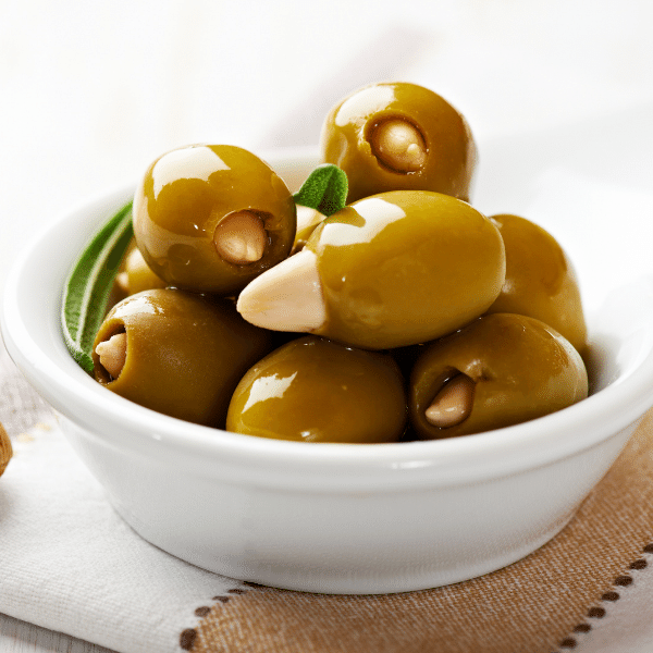 Olive ripiene con Pistacchio o Mandorle